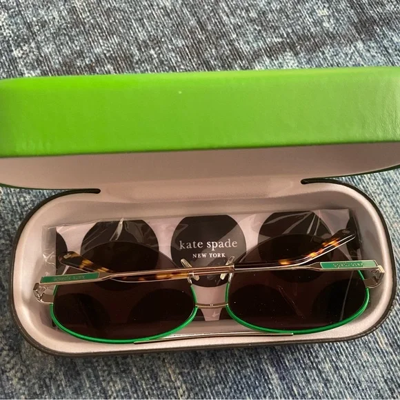 Kate Spade Janece Aviator Sunglasses - Picture 4 of 5